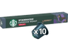 Cápsulas monodosis - Starbucks Espresso Roast Descafeinado, 10 piezas, Aromático y Caramelizado, Compatible con Máquinas Nespresso, Tueste Intenso