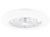 Ventilador de techo - Philips Amigo 60+25 W, Luz LED, Regulable, Mando a distancia, Blanco