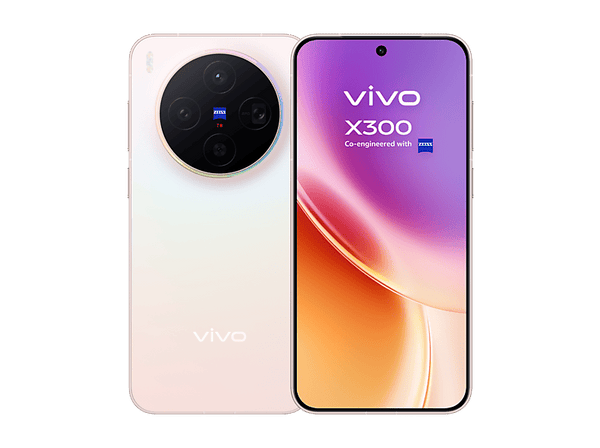Móvil - vivo X300, Halo Pink, 512 GB, 16 GB RAM, 6.31 " AMOLED 120 Hz, MediaTek Dimensity 9500, 5360 mAh