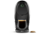 Cafetera de cápsulas - De'Longhi Nescafé® Dolce Gusto® Neo Caffe 200.A + 3 packs de cápsulas compostables, 15 bar, 1 l , SmartBrew™, Negro