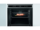 Horno a vapor - Whirlpool W6 OS4 4S1 P, Multifunción, Pirolítico, 73 l, 59.5 cm, tecnología 6th SENSE, Acero inoxidable y negro