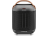 Calefactor - De Longhi HFX30C18.IW, 1800W, Cerámico, Anti-congelación, Termostate ajustable, Negro/Gris