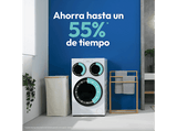 Lavadora carga frontal - Candy Multiwash MQD 410CBL9-37, 10+1+1 kg, 1400 rpm, 20 programas, Triple Tambor, Motor Direct Motion, Wi-Fi, Blanco