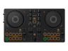 Controladora DJ - AlphaTheta DDJ-FLX2, 20 Hz - 20 kHz (USB), Smart CFX , Compatible con Smartphone/Tablet/PC/Mac, Negro