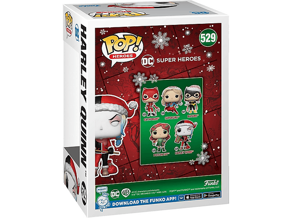 Figura Funko Pop! - DC: Holiday Harley Quinn, Vinilo, 10 cm