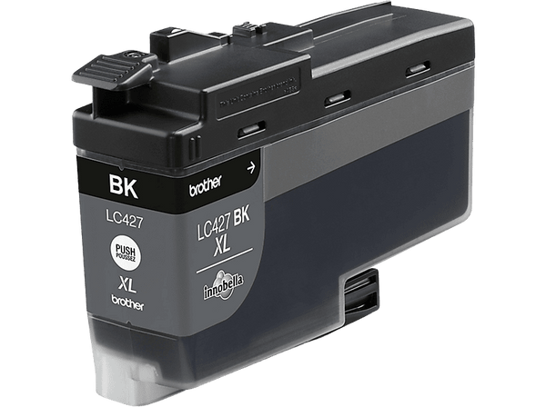 Cartucho de tinta - Brother LC427XLBK, Hasta 6000 páginas, XL, Negro
