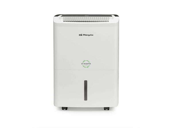 Deshumidificador - Orbegozo DHM 2010, 4.5L, 120m², Motor DC Inverter, Modo secarropa, Blanco