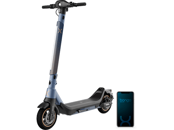 Patinete eléctrico - Cecotec Bongo X45 Connected, 350W, Máx 750W, Autonomía 45 km, Inclinación 20%, 10", SDS, Cambio automático, Bluetooth, Blue