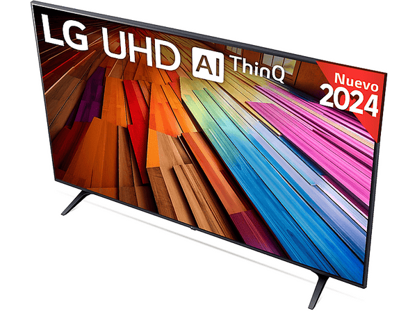 TV LED 50" - LG 50UT80006LA, UHD 4K, Procesador Inteligente 4K α5 Gen7, Smart TV, DVB-T2 (H.265), Negro