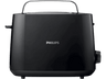 Tostadora - Philips HD2581/90, 8 ajustes, Rejilla calientabollos, Función extraelevación, 900 W, Negro
