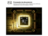 TV QNED Mini LED 85 - LG 85QNED81B6A, UHD 4K, Procesador Inteligente α7 AI Processor 4K Gen9, Smart TV, DVB-T2 (H.265), Negro