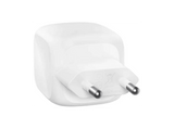 Cargador de pared - Belkin WCH019dqWH, 50W, Compatibles dispositivos con carga USB-C, 2 puertos tipo USB-C, Blanco
