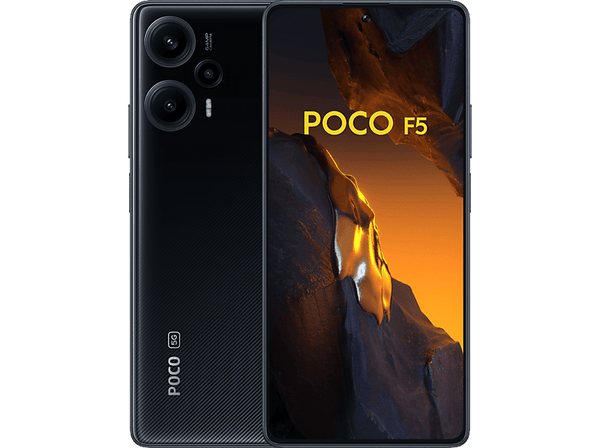 Móvil - POCO F5, Negro, 256GB, 12GB RAM, 6.67" FHD+ AMOLED DotDIsplay, Snapdragon® 7+ Gen 2, 5000mAh, Android