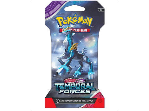 Juego - Magicbox Pokemon TCG Scarlet & Violet: Temporal Forces: Sleeved Booster, Aleatorio