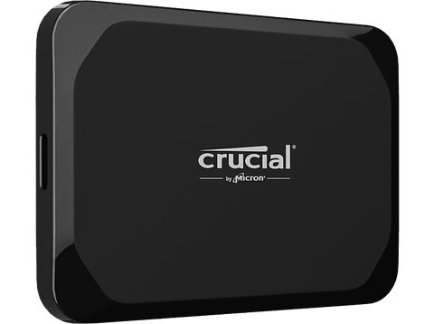 Disco duro SSD externo - Crucial X9, 2 TB, USB-C, Portátil, Negro