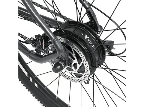 Bicicleta de Montaña - Youin You-Ride Everest, 250 W, 25 km/h, 65 km de autonomía, Negro y blanco