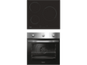 Pack Horno + Encimera - Candy PCI27XCH63CC/4U2, Horno Multifunción, 65 l, Inox, Vitrocerámica, 3 zonas, Negro