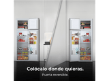 Frigorífico dos puertas - Cecotec Bolero CoolMarket 2D 261 White E, Capacidad 261 L, Modo Fast Freezing, LED interior, Clase energética E, White
