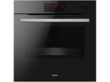 Horno - KOENIC KBO 611-1 B A1, 77 l, Anchura 59.5 cm, Grill, Función de aire caliente y descongelación, Negro