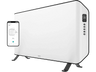 Convector - Duux Edge, 1000 W, 2 niveles calor, Temporizador 24h, Control a distancia, Blanco