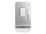Cafetera superautomática - Smeg BCC12WHMEU, 19 bar, 1350 W, 1 Taza, Calentamiento Thermoblock, Molinillo de café Incorporado, Blanco