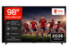 TV SQD-Mini LED 98" - TCL 98C8L, UHD 4K, MT9655, Smart TV, DVB-T2, Negro