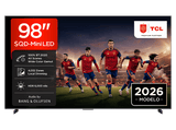 TV SQD-Mini LED 98 - TCL 98C8L, UHD 4K, MT9655, Smart TV, DVB-T2, Negro