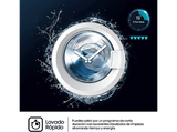 Lavadora integrable - Hisense WF3M841BWIES, 8 kg, 1400 rpm, 15 programas, Secado Allergy Care, Clase A, Blanco