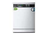 Lavavajillas - Cecotec Bolero Aguazero 6700 B, 15 cubiertos, 14 programas, Motor Inverter Plus, Clase B, Pantalla FullColor XXL, 60 cm, White