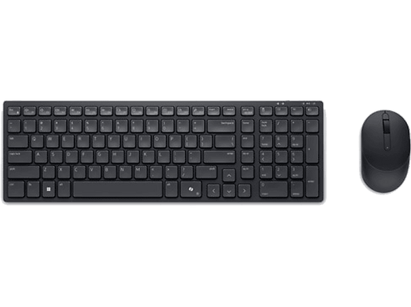 Pack Teclado + Ratón - Dell KM555, Inalámbrico, 4020 dpi, Óptico, Bluetooth, Negro