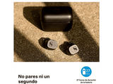 Auriculares True Wireless - Sennheiser CX 200 True Wireless Black, Bluetooth, Cancelación ruido, Con micrófono, Resistente al agua, Negro             