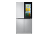 Frigorífico americano - LG GMV960MBDE, No Frost, 178.7 cm, 666 l, Instaview™, Linear Cooling™, Plata