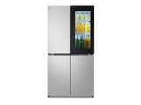 Frigorífico americano - LG GMV960MBDE, No Frost, 178.7 cm, 666 l, Instaview™, Linear Cooling™, Plata