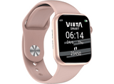 Smartwatch - Vieta Pro Beat 4, Bluetooth, Resistente al agua, IP67, Autonomía 3 días, Rosa