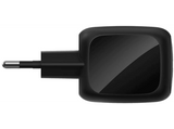 Cargador de pared - Belkin WCH019dqWH, 50W, Compatibles dispositivos con carga USB-C, 2 puertos tipo USB-C, Negro