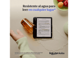 eBook - Kobo Libra Colour + Stylus 2 Negro, Pantalla Táctil a Color de 7, 32 GB, 1264 x 1680 píxeles, WiFi, Bluetooth, Resistente al Agua, Negro