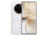 Móvil - realme 14 Pro 5G, White, 256 GB, 8 GB, 6.77 Curva Vision 120 Hz, MediaTek Dimensity 7300E, 6000 mAh