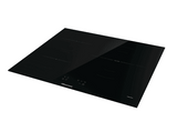 Placa inducción - Hisense HI6311BSCE, 3 zonas, Zona Grande 29 cm, Control Táctil, Power Boost, Negro
