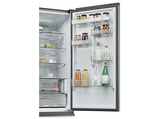 Frigorífico combi - Haier HTR3620DNMG, No Frost, 205 cm, 414L, Inverter, Cajón Fresh 0° Zona, Luz LED, Inox