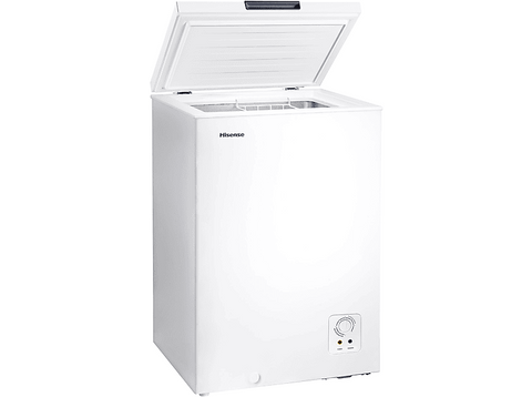 Congelador horizontal - Hisense FT125D4AWE, 95 l, 85.4 cm, Cesta interior, Blanco