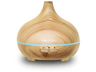 Humidificador - Cecotec Pure Aroma 150 Yang, 150 ml, Evaporación en frío, Madera
