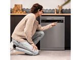 Lavavajillas - Cecotec Bolero Aguazero 6500 Inox C, 15 servicios, 6 programas, 60 cm, Dual Zone Wash, Auto Open, Motor Inverter Plus, Inox