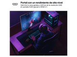 Monitor gaming - LG UltraGear™  27GX704A-B, 27 QHD, 240 Hz, 0.03 ms, OLED, IPS, HDR10, Altura Ajustable, Morado Grisáceo