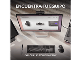 Webcam - Logitech MX Brio, Ultra HD 4K, Corrección de iluminación automática, Autoencuadre, Micrófonos/reducción de ruido, Tapa de privacidad, Negro