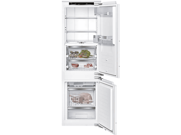 Frigorífico combi - Siemens iQ700 KI86FPDD0, 223 l, No Frost, 177.2 cm, 37 dB, Blanco