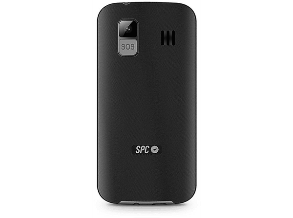 Móvil - SPC Fortune 2, Negro, 2.2" QCIF, Dual SIM, 500 contactos, Radio FM, VGA, Micro SD, 1200 mAh