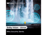 TV Mini LED 50 - Hisense 50U6NQ, UHD 4K, Quad Core/MT9603, Dolby VIsion&Atmos, Smart TV, Mini LED, Game Bar, IA, Negro