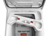 Lavadora carga superior - AEG LTA7E7231E, 7 kg, 1200 rpm, 11 programas, Función Vapor, Motor Inverter, Blanco
