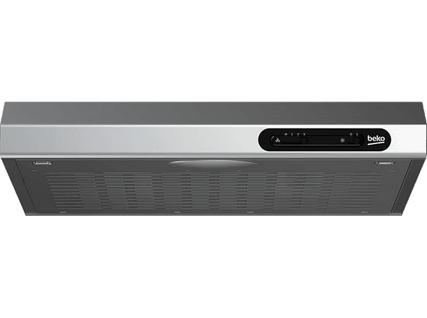 Campana convencional - Beko CFB 5310 X, 3 Velocidades, 205 m³/h, 49.8 cm, Acero Inoxidable