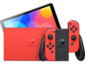 Nintendo Switch - Nintendo Switch OLED (Edición Rojo Mario), 7", Joy-Con, 64 GB, Rojo Mario